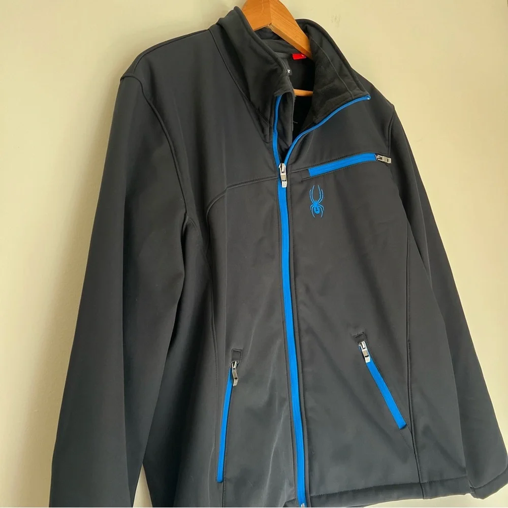 Spyder Men’s Size Large Mid-Weight Full Zip Jacket